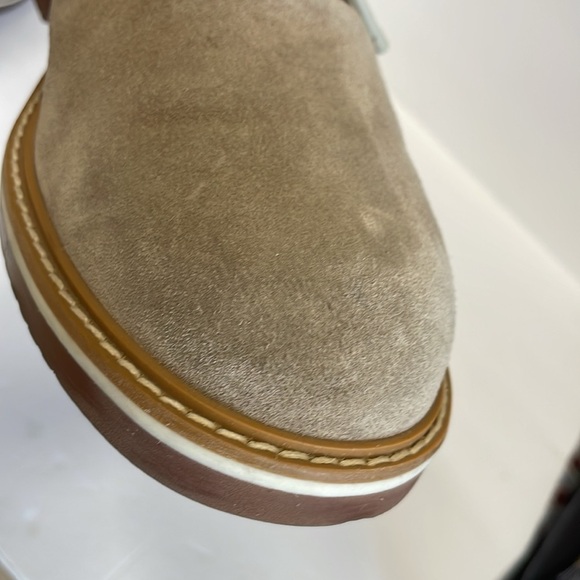 1901 Made In Italy Beige Suede Lace Up Men’s Oxford’s Shoes size 43 main image 10